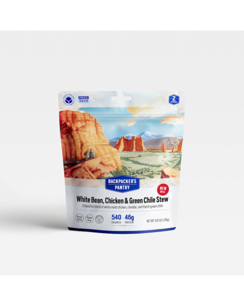 Backpacker's Pantry White Bean, Chicken, and Green Chile Stew