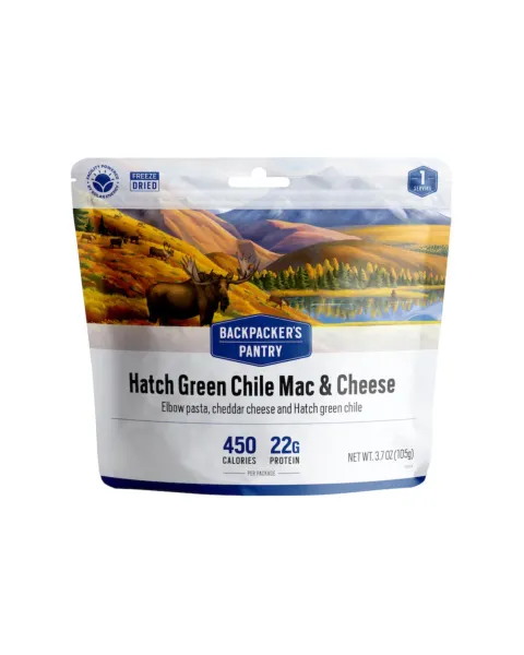 Backpacker's Pantry Hatch Green Chile Mac & Cheese - Single Serving