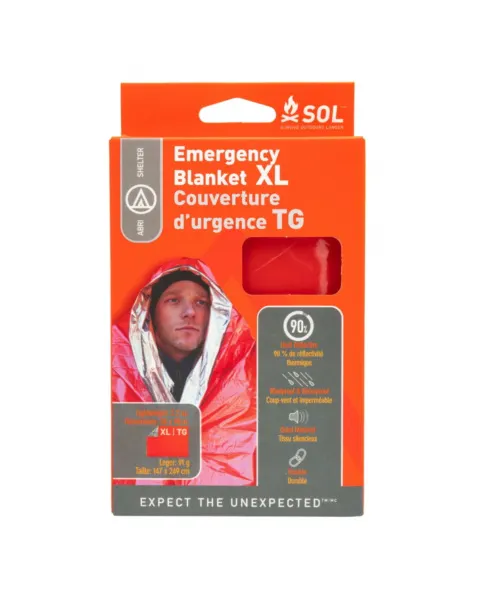 Survive Outdoors Longer Emergency Blanket XL