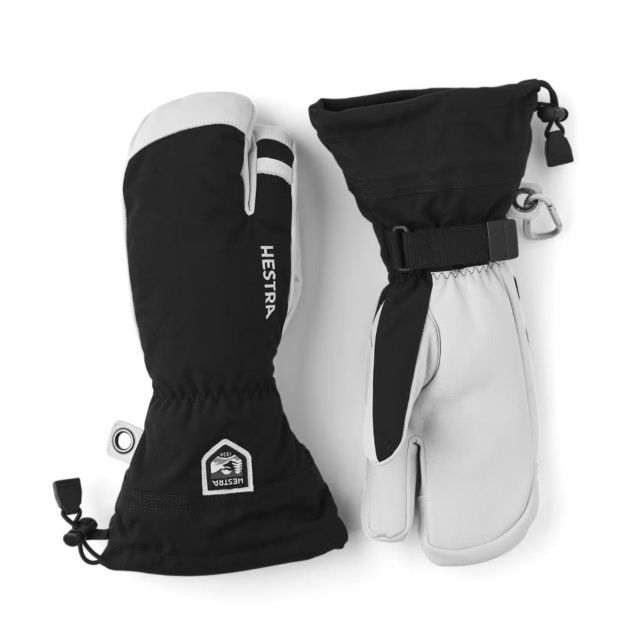 Hestra Army Leather Heli Ski 3-Finger Mitt