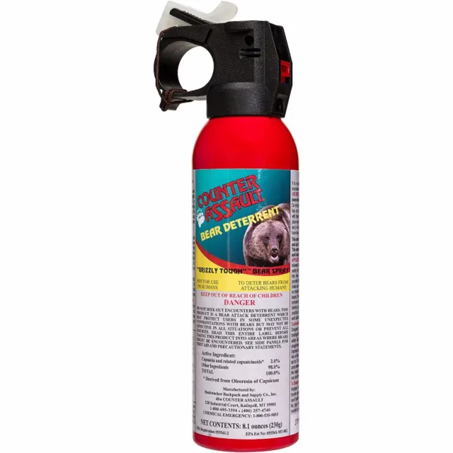 Counter Assault 32-Foot Bear Spray (8.1 oz.)