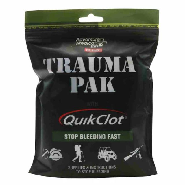 Adventure Medical Kits Trauma Pak First Aid Kit with QuikClot