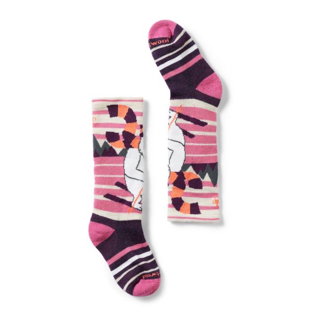 Smartwool Kids' Wintersport Yeti Pattern Over The Calf Socks
