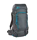 blue and white striped backpack with leather strap Want Les Essentiels Blue and White Striped Backpack  Blogger Armoire