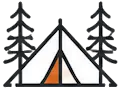 Rent outdoor gear icon