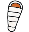 Sleeping gear icon